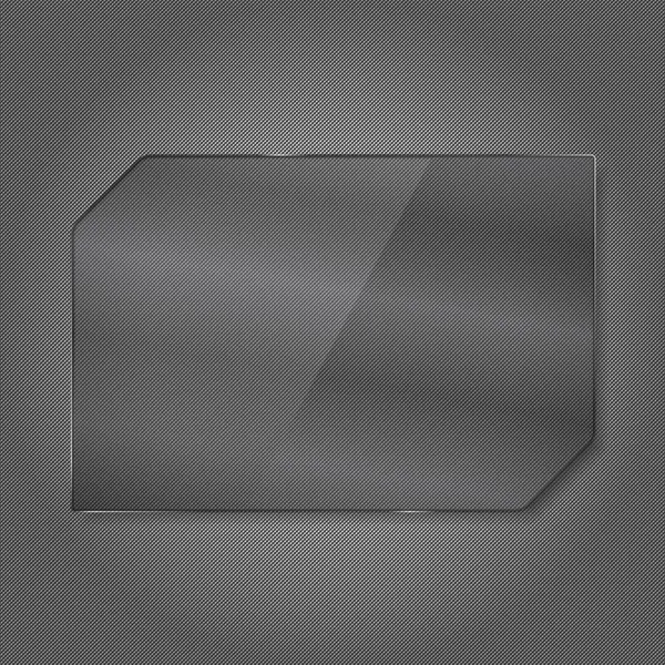 抽象的なガラス フレーム — ストックベクタ