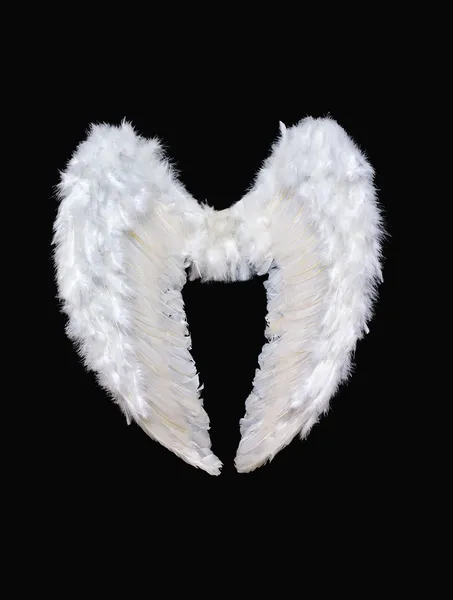 Ali angelo bianco — Foto Stock