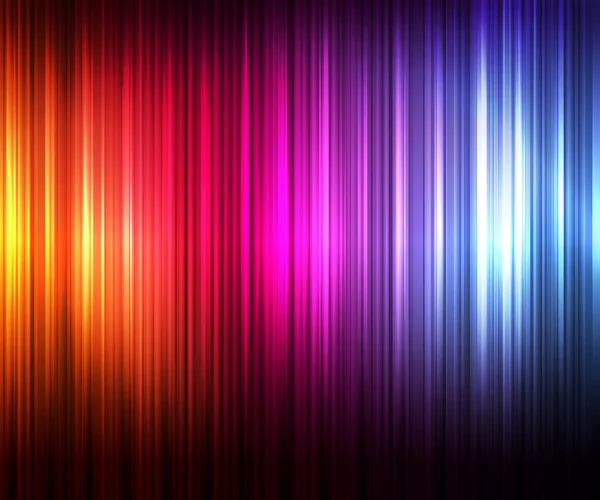 Neon abstrakt linjer design på mörk bakgrund vektor — Stock vektor