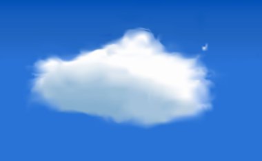 Cloud in sky clipart