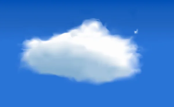 Nube en el cielo — Archivo Imágenes Vectoriales