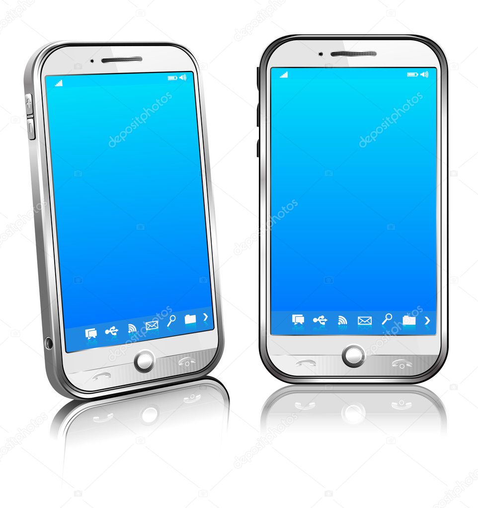 Cell Smart Mobile Phone Whit 3D and 2D