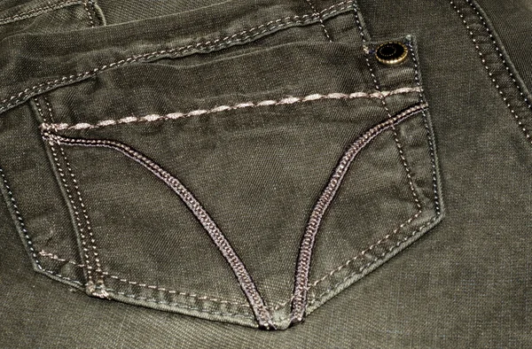 Svarta jeans — Stockfoto