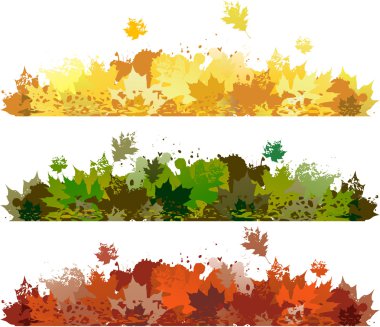 Autumn decorative design clipart