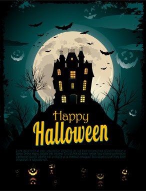 Halloween background clipart