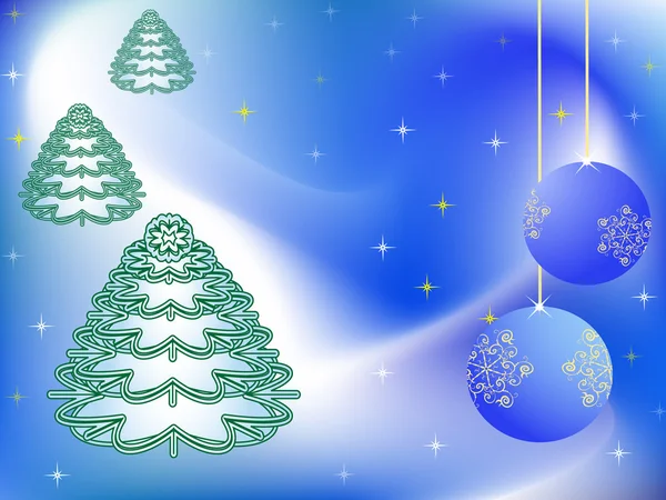 Christmas vector celebratory background — Stock Vector