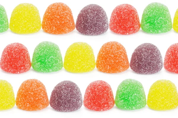 Многоцветные конфеты из мягкого желе — стоковое фото