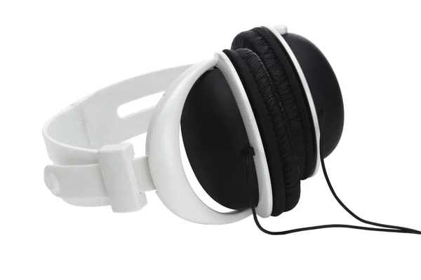Słuchawki stereofoniczne z tworzyw sztucznych — Zdjęcie stockowe