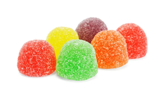 Colorful soft jelly candies — Stock Photo, Image
