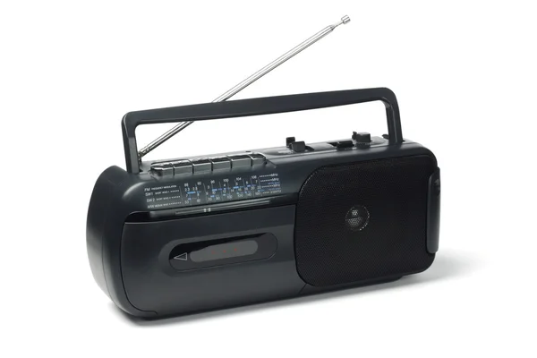 Leitor de cassetes de rádio — Fotografia de Stock