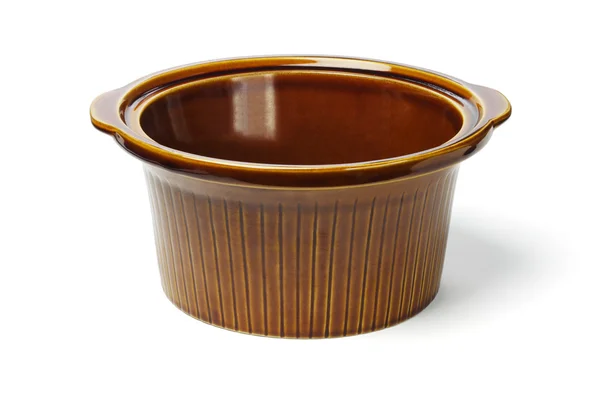 Ceramic cooking pot — Stok fotoğraf