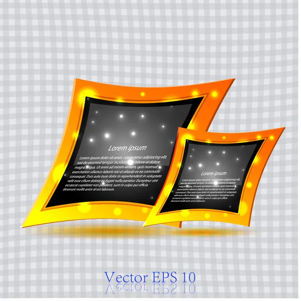 Abstraktní bublina pro svůj design. vektorové ilustrace — Stockový vektor