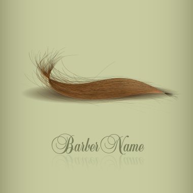 Hair logo for your design. vector illustration clipart