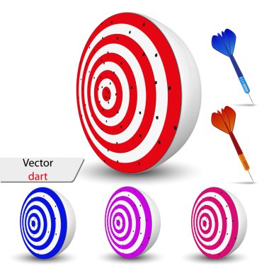 Vector dart for your design clipart