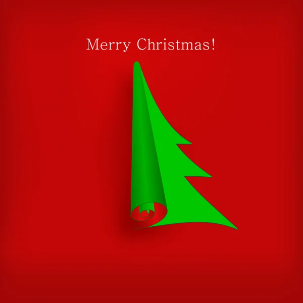 您的设计的矢量圣诞树 — 图库矢量图片