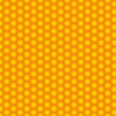 Seamless honeycomb. vector illustration clipart