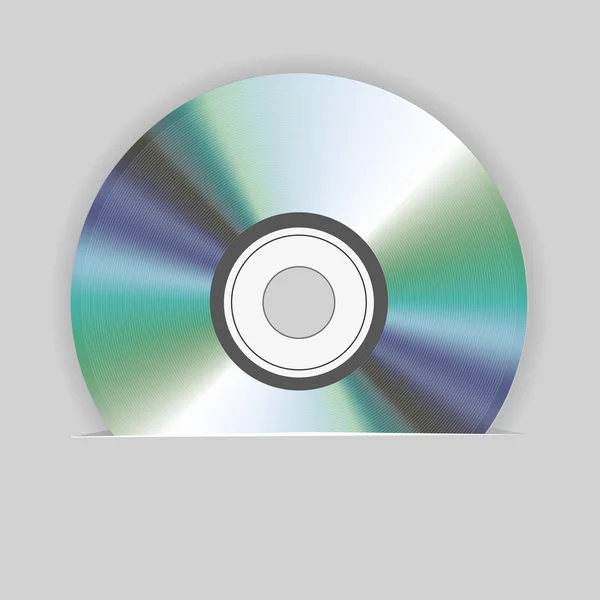 Векторный CD в упаковке для вашего дизайна. Лучший выбор — стоковый вектор