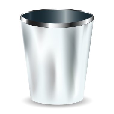 Hiking metallic goblet. vector illustration clipart