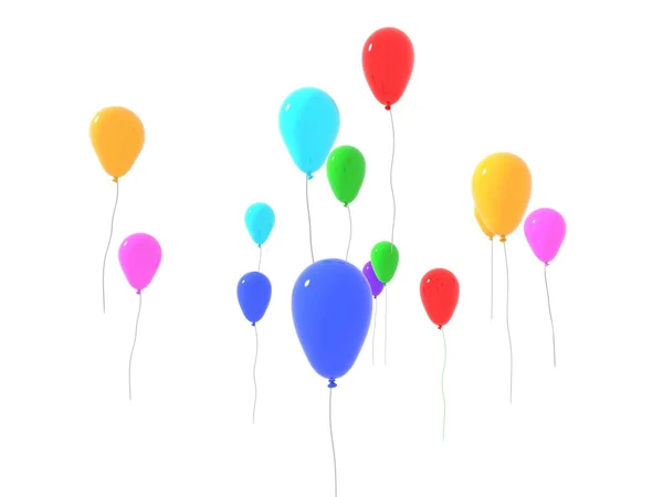 stock image Dropped from balloons