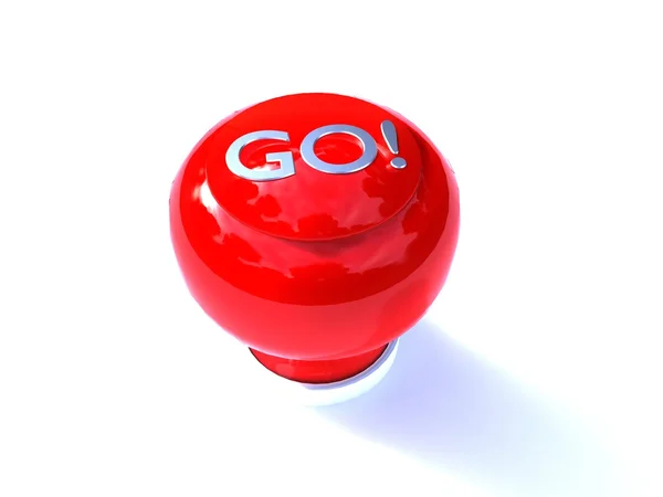 Red button buzzer — Stock Photo, Image