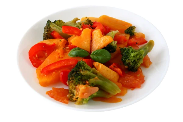 煮熟的蔬菜 — 图库照片