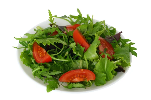 Tabakta salata — Stok fotoğraf