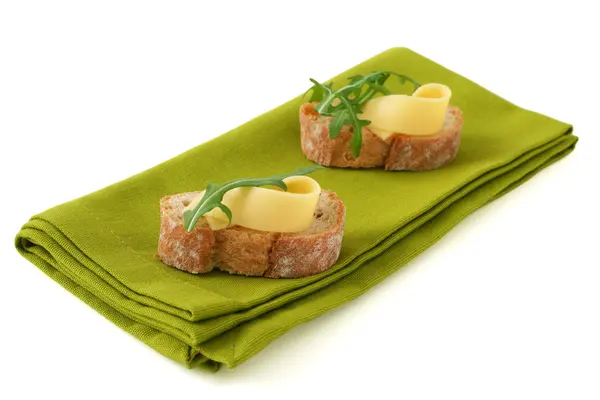 Chleb z serem — Zdjęcie stockowe