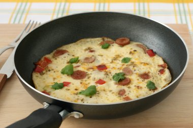 sebzeli omlet