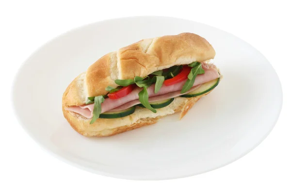 stock image Sandwich with ham