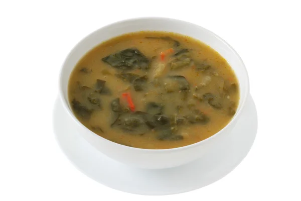 Zuppa di verdure in ciotola — Foto Stock