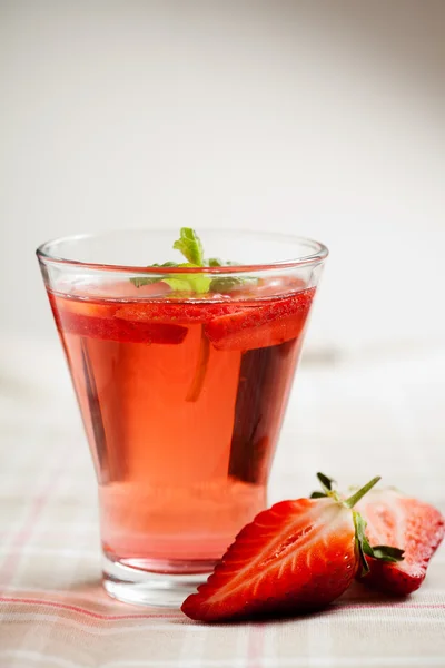 Bebida de fresa —  Fotos de Stock