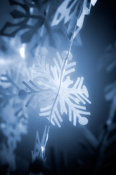 Papier sneeuwvlok — Stockfoto