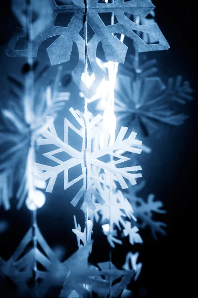 Папір Сніжинка — стокове фото