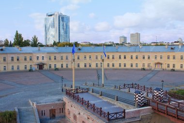 Fortress in Kiev (Kyiv), Ukraine. Kievo - Pecherskaya fortress. clipart