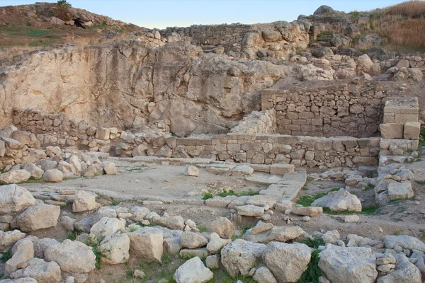 Руины древнего Пантикапея в Керчи; Крым; Украина — стоковое фото