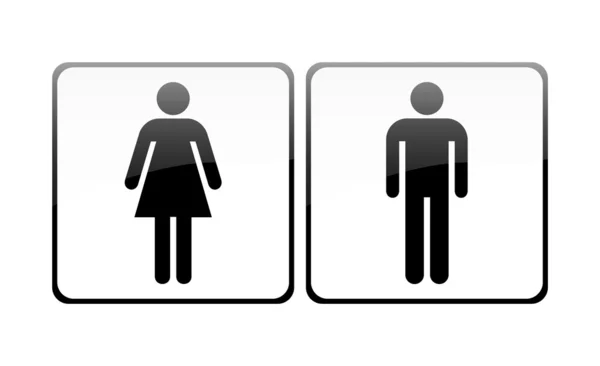 Znak mužského a ženského — Stock fotografie