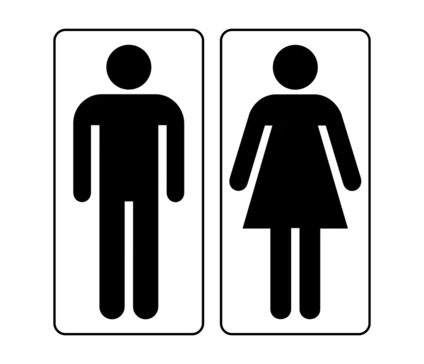 Mannelijke en vrouwelijke teken — Stockfoto