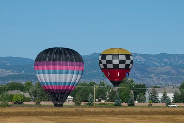 Varm luft ballonger — Stockfoto