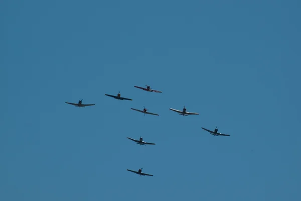 Flying In Formation — Stock Photo, Image