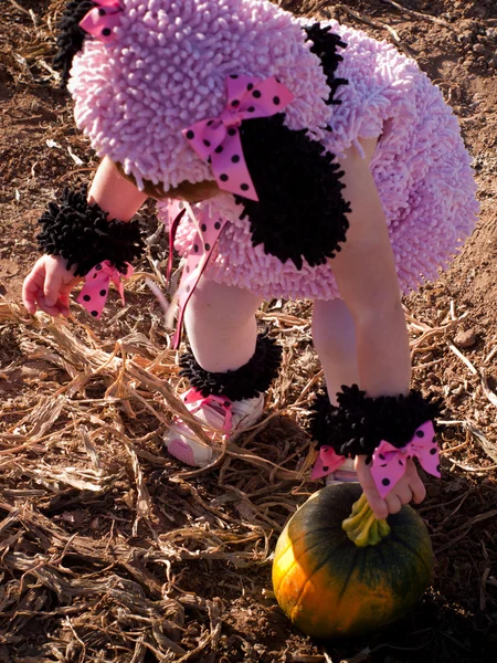 Toddler în costum de Halloween — Fotografie, imagine de stoc