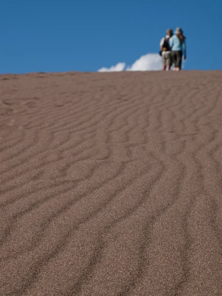 Великі піщані дюни — стокове фото