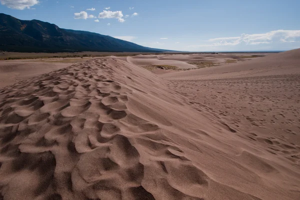 Velké písečné duny — Stock fotografie