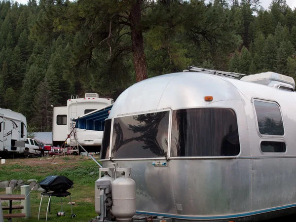 RV Camping — Stock Photo, Image