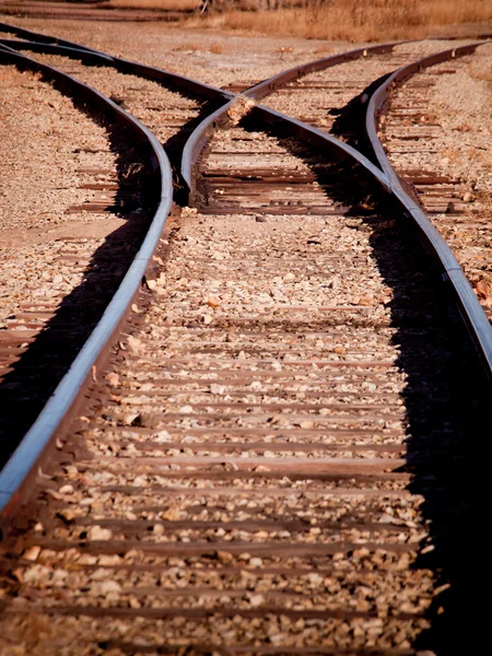 Järnvägsspåren — Stockfoto