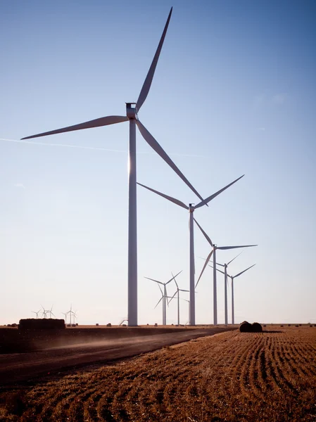 Ветряные турбины — стоковое фото