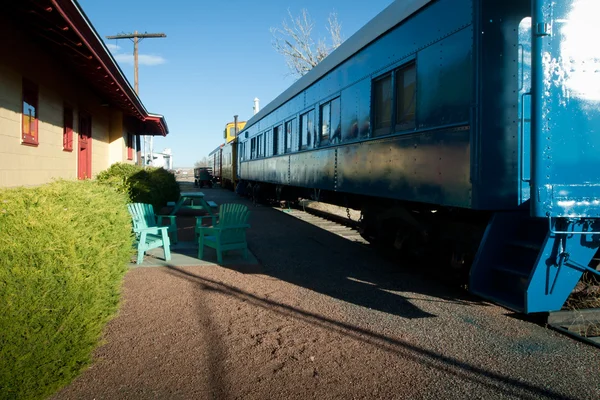 오래 된 열차 — 스톡 사진
