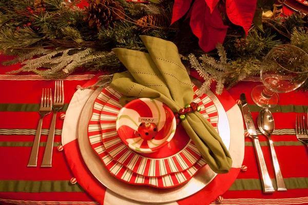 Holiday Table — Stock Photo, Image