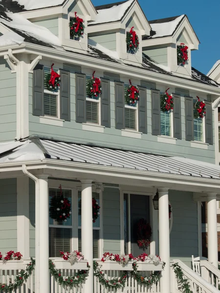 Christmas House — Stock Photo, Image