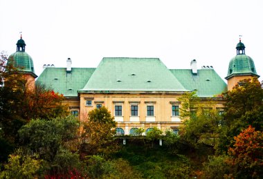 Ujazdowski Castle, Warsaw. Poland clipart