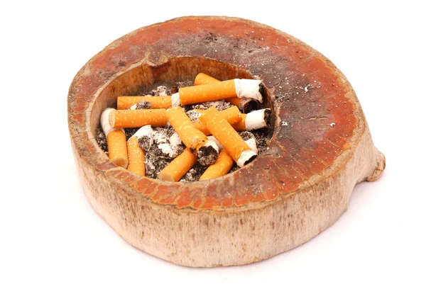 Full ashtray — Stock Photo, Image